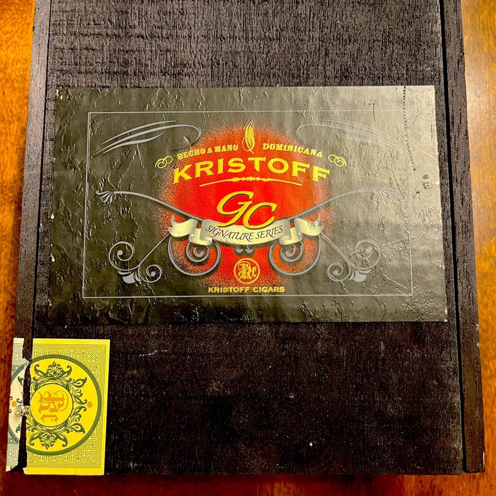 Kristoff GC Signature Series Cigar Box